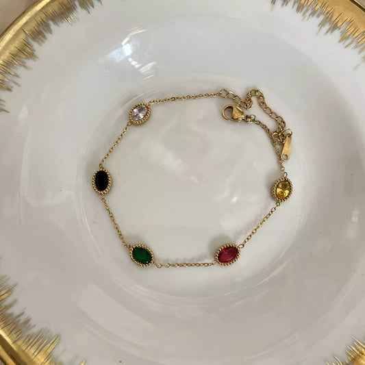 Multi Oval Bracelet