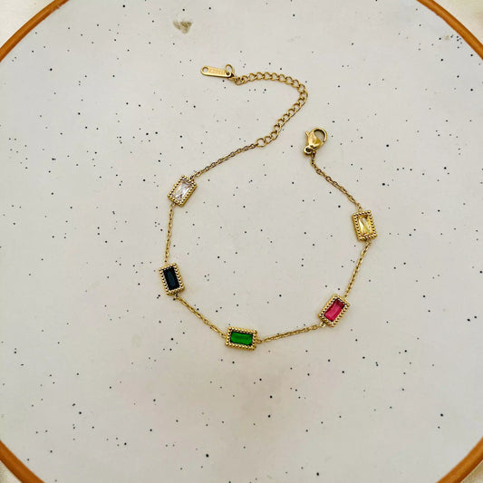 Multi Blocks Bracelet
