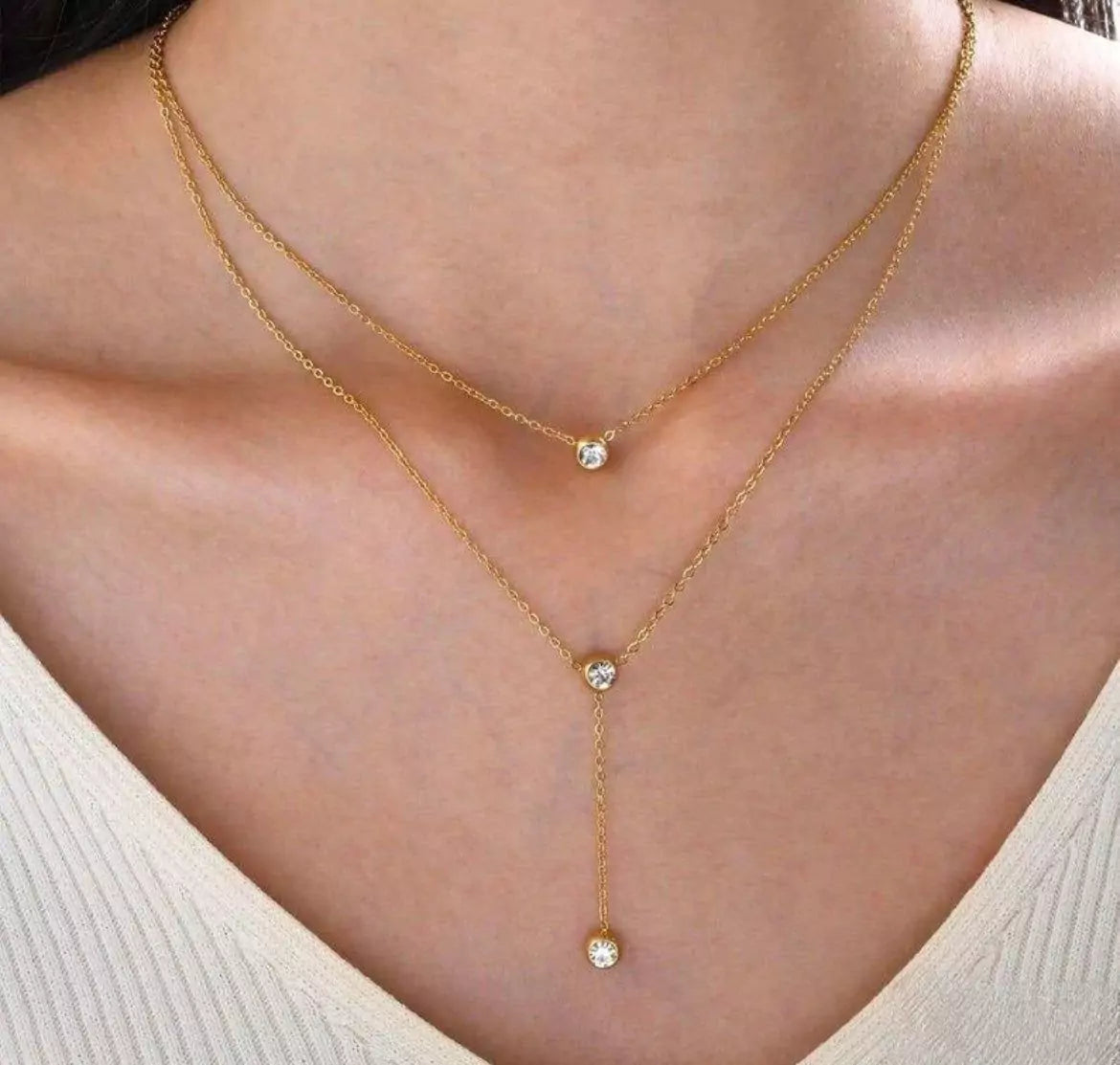 Layered Sine Necklace
