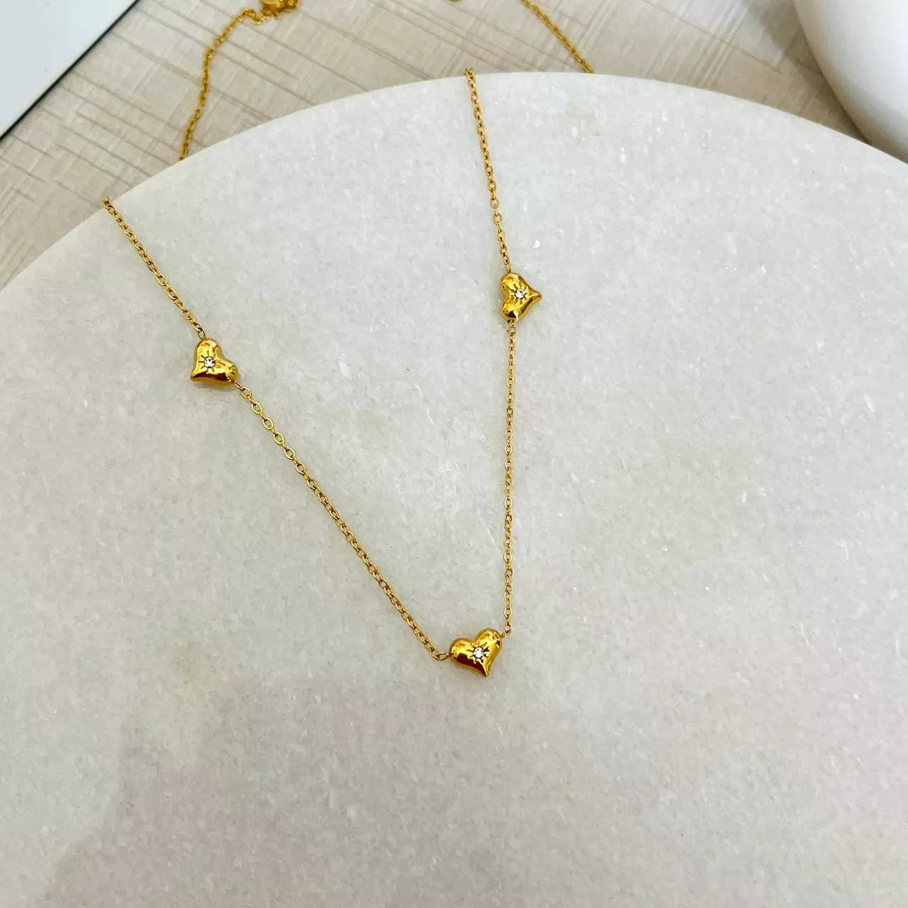 Heart Stars Necklace