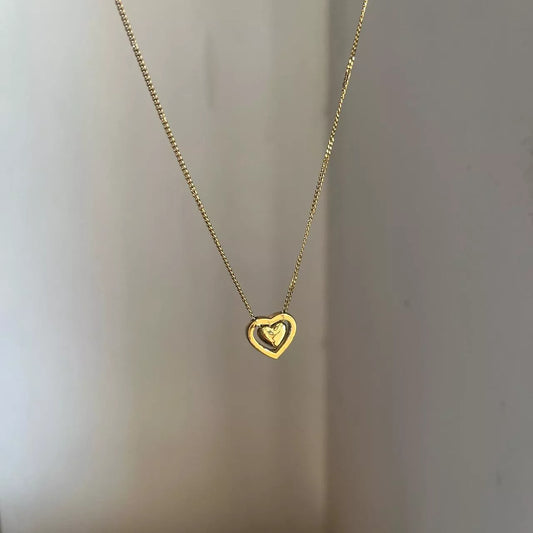 Dangling Heart Necklace