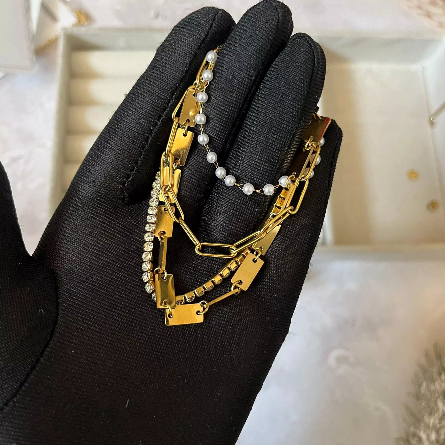 Wrap Around Bracelet/ Choker/ Waistband 5