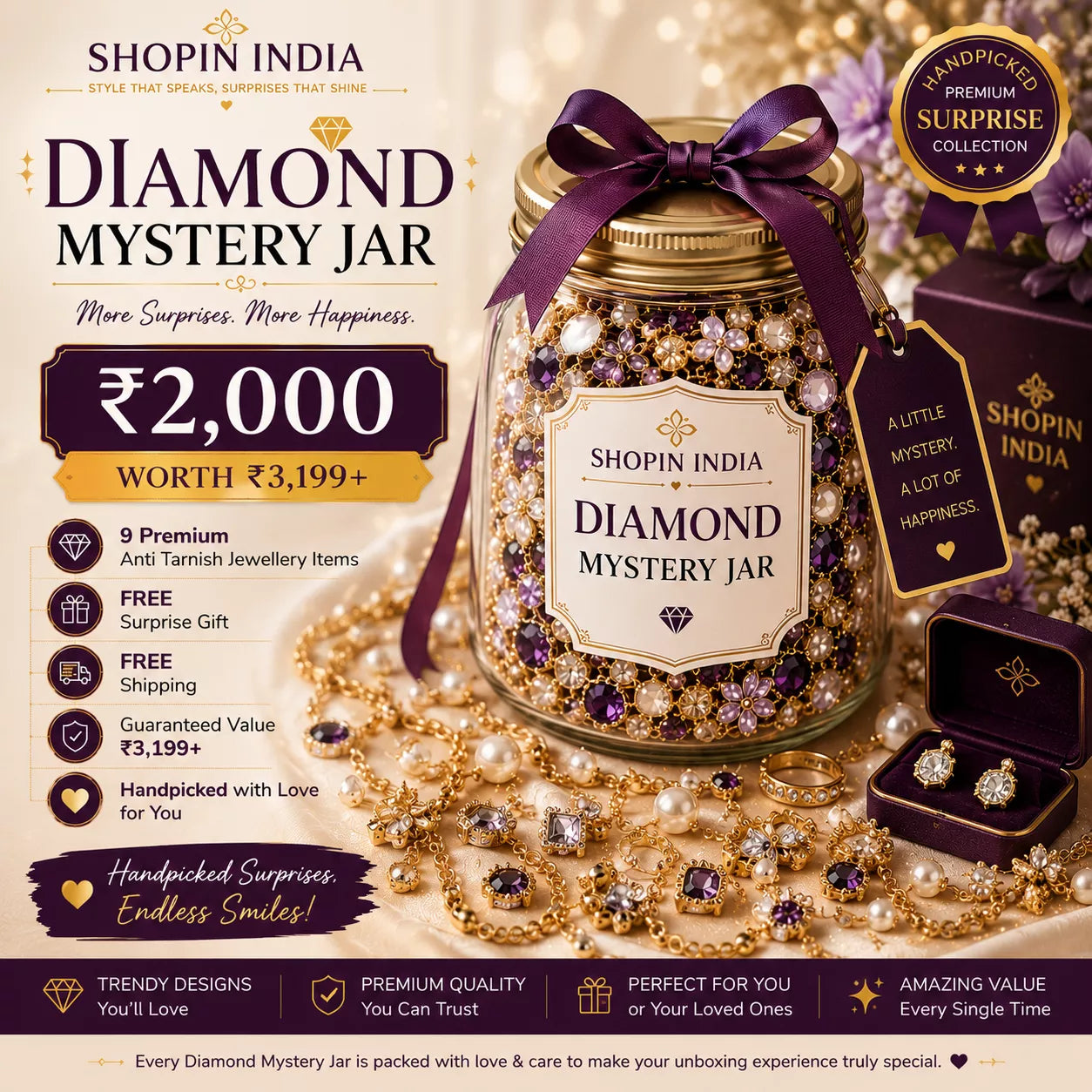Diamond Mystery Jar