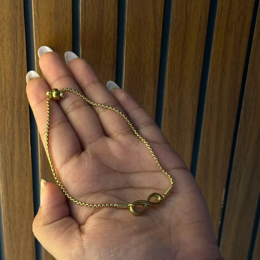 Adjustable Infinity Bracelet