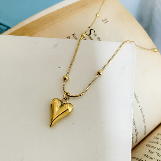 Hexa Heart Necklace