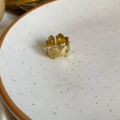 Bishty Butterfly Ring