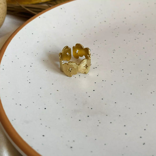 Bishty Butterfly Ring
