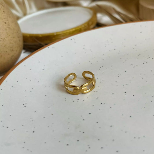 Linked Sheen Ring