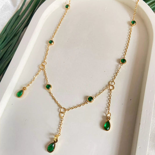 Diana Necklace- Green