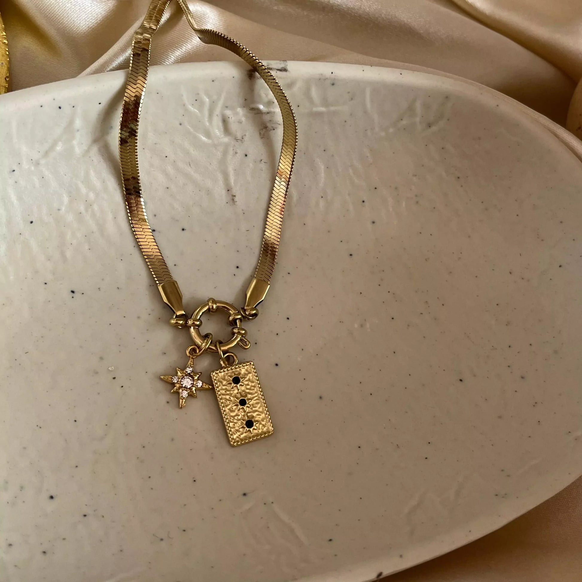 Multi Charms Necklace- 27