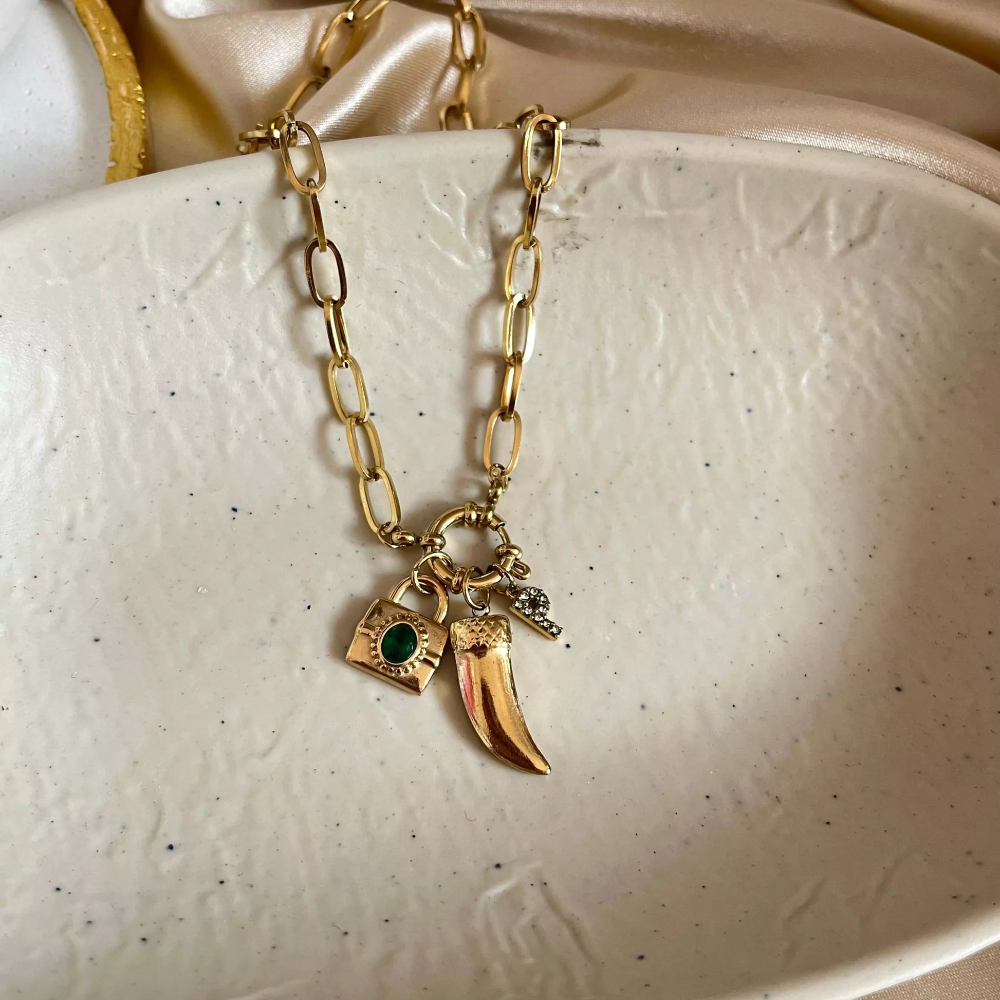 Multi Charms Necklace- 23