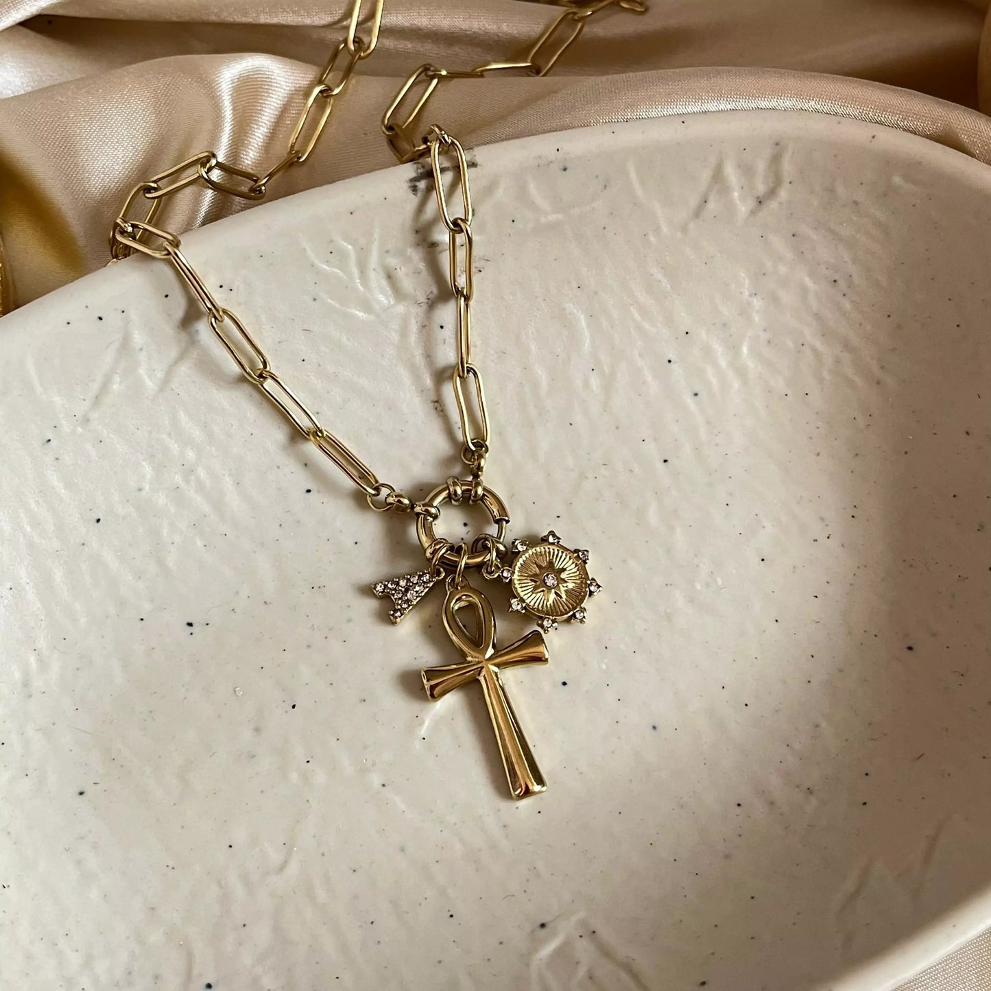 Multi Charms Necklace- 17