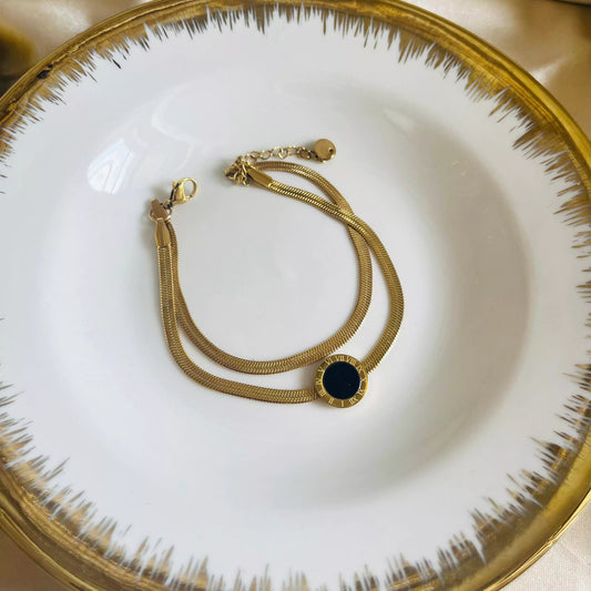 Layered Roman Bracelet