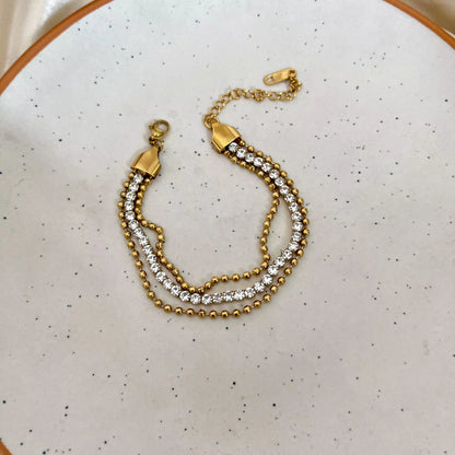 Vila Layered Studded Bracelet