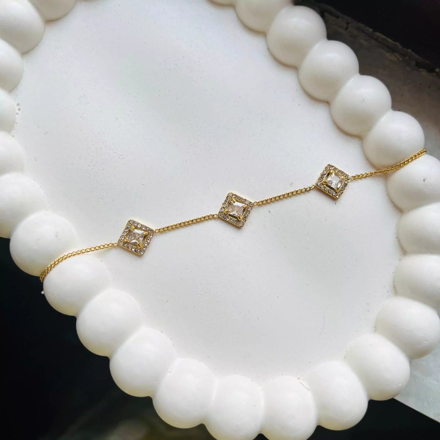 Crystal Kiya Studded Bracelet