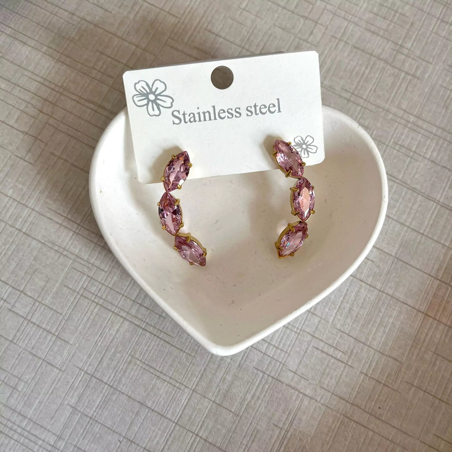 Cese Earrings - Pink