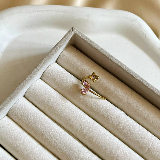 Stella Stones Ring - Pink