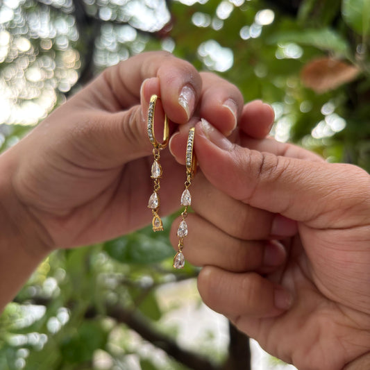 Teardrop Drop Earrings