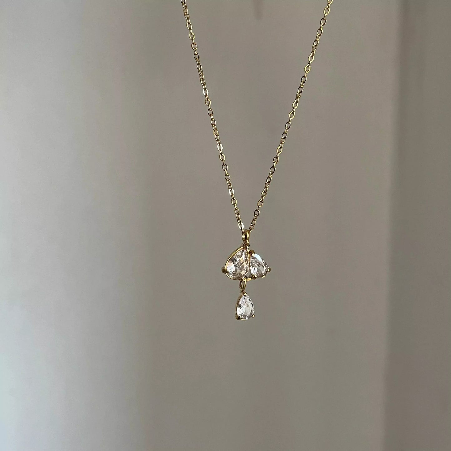 Crystal Drip Necklace