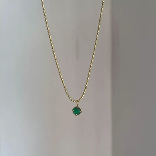 Tia Necklace- Green