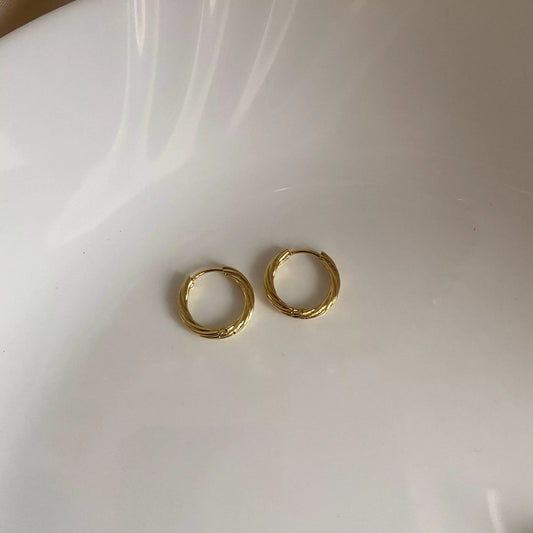 Mini Twisty Hoops