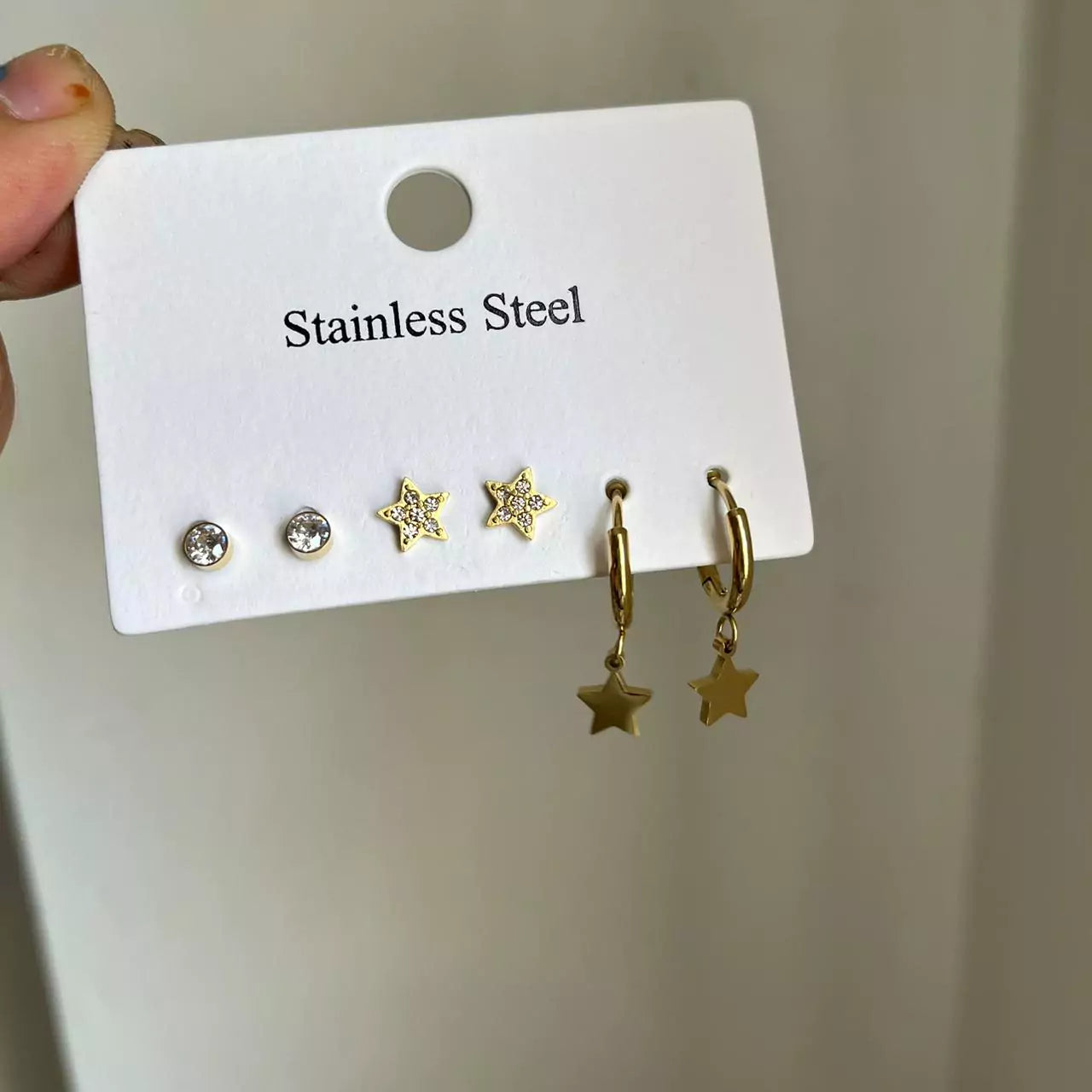 Celestial Earrings Card