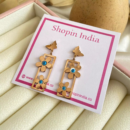 Bishti Evil eye Earrings
