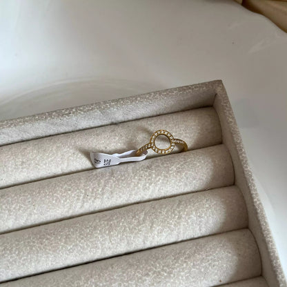 Round Studded Ring
