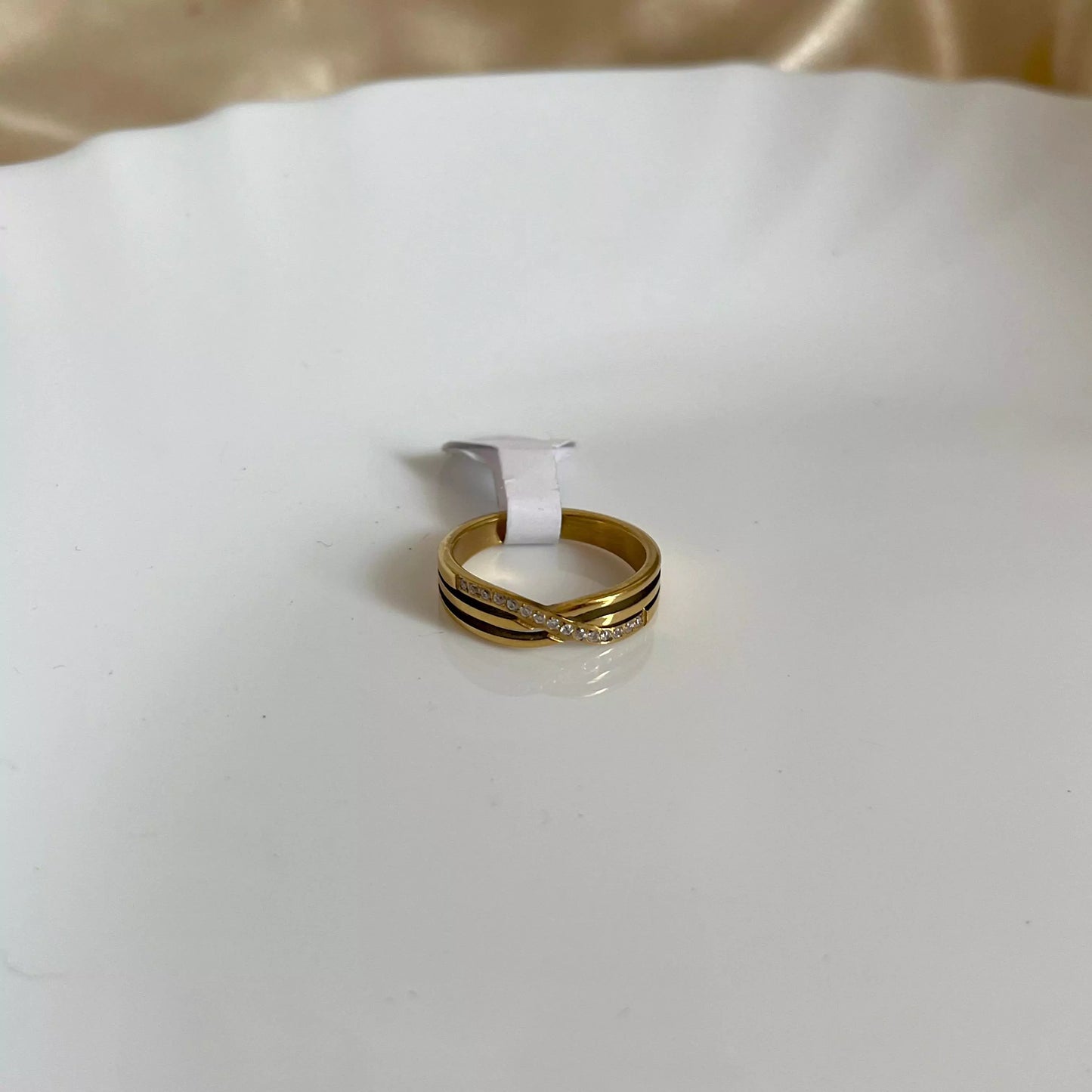 Cross Studded Ring