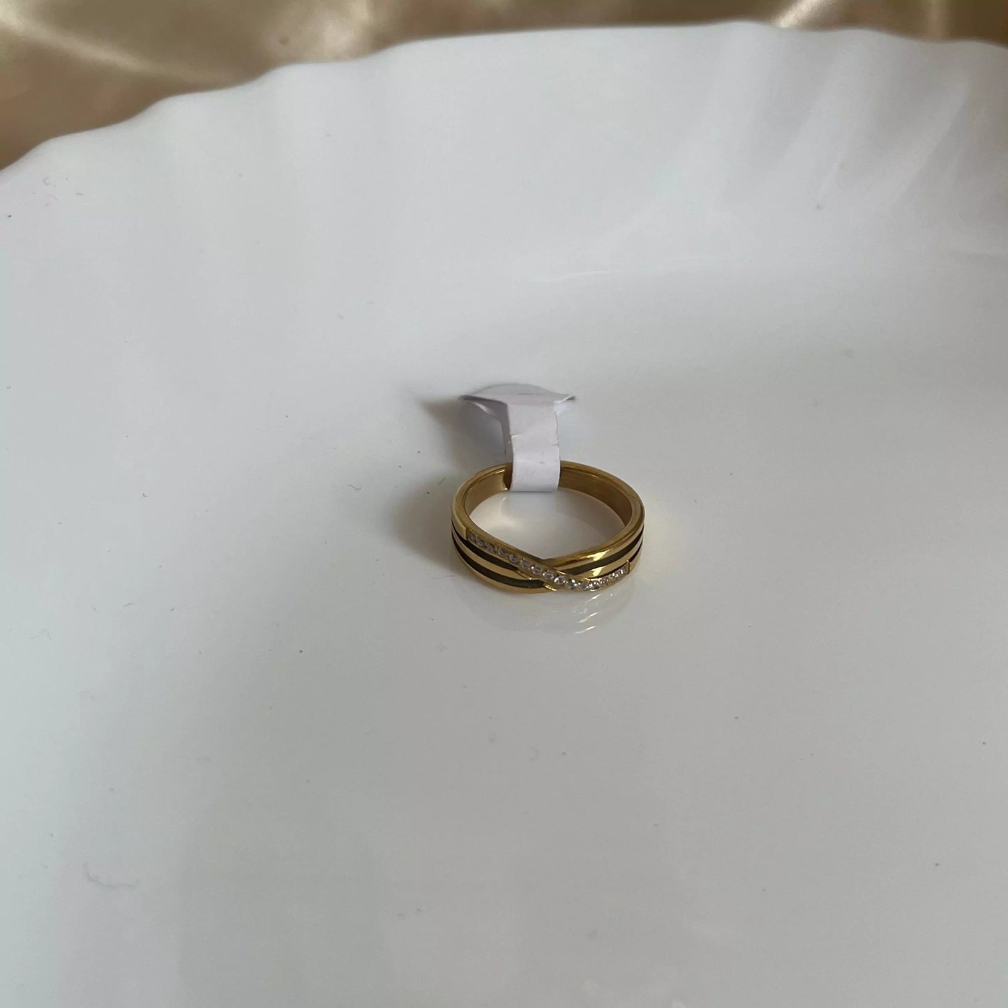 Cross Studded Ring