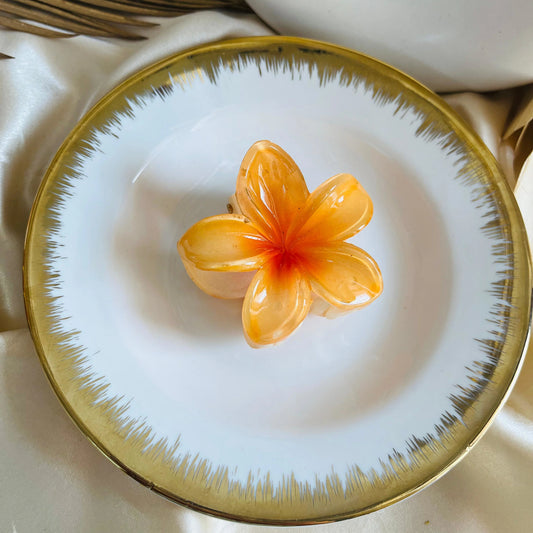 Flower Small Clucher-orange