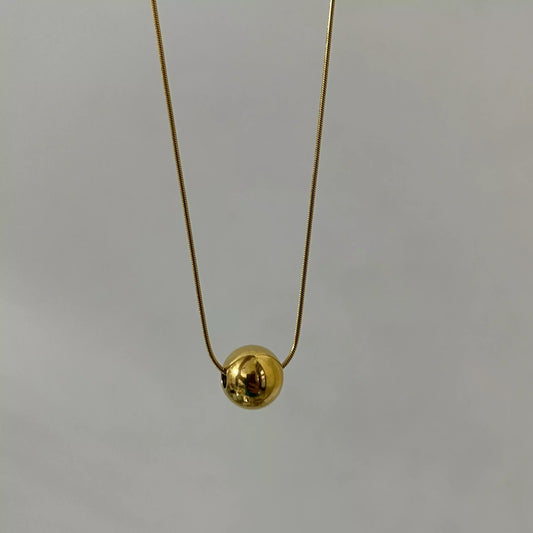 Balled Round Necklace