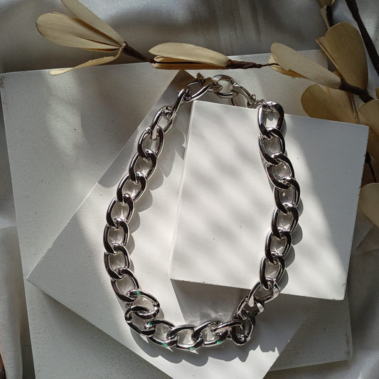 Silver Chunky Chain