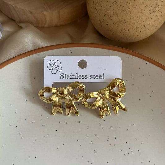 Bow Ribbon Earrings