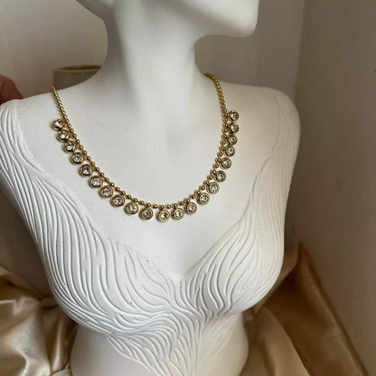 Tone Collar Necklace