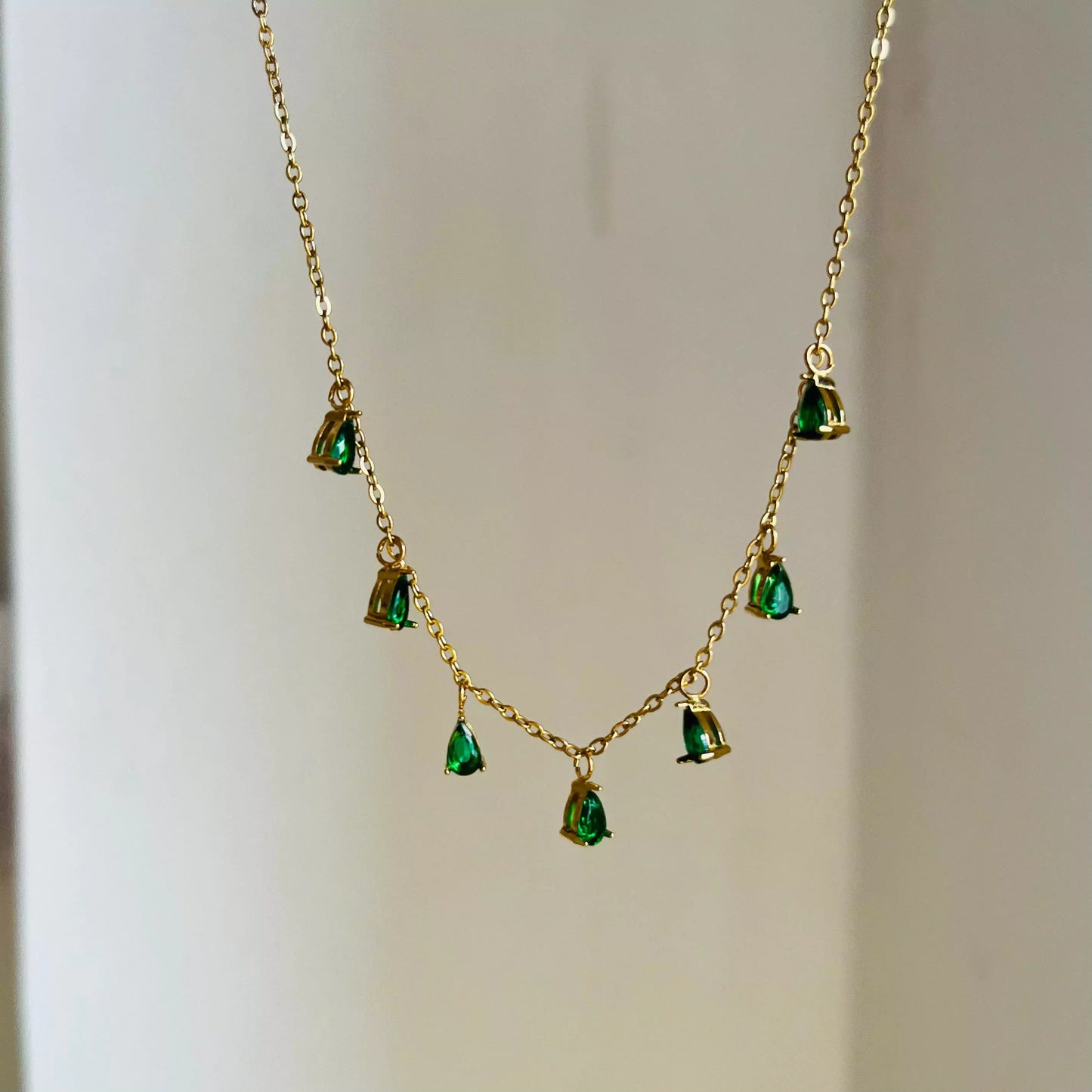Emeralds Sella Necklace