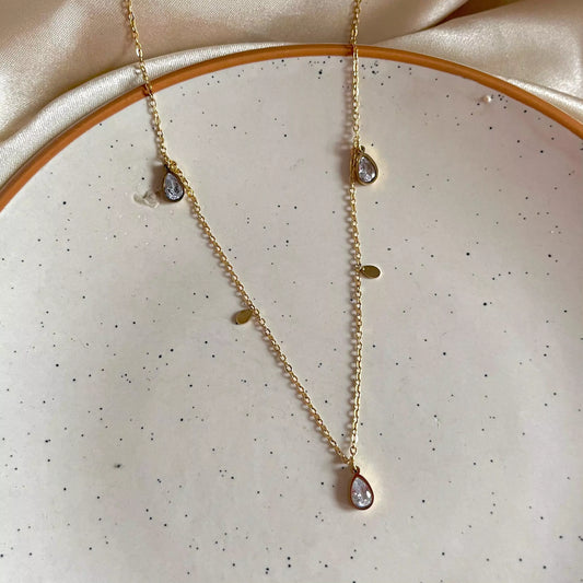 Dina Drop Necklace