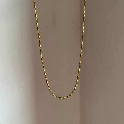 Thin Beaded Necklace