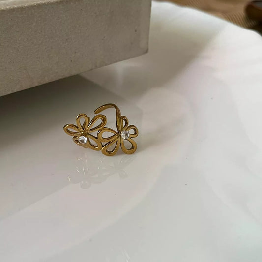 Flora Adjustable Ring