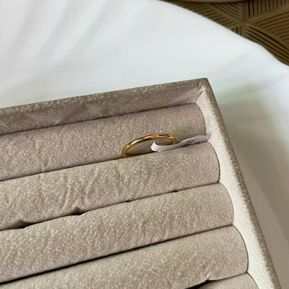 Staple Gold Ring