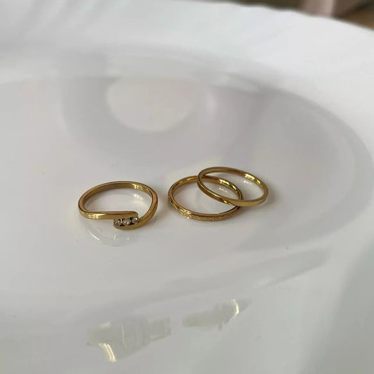Yena Ring Set (set of 3)