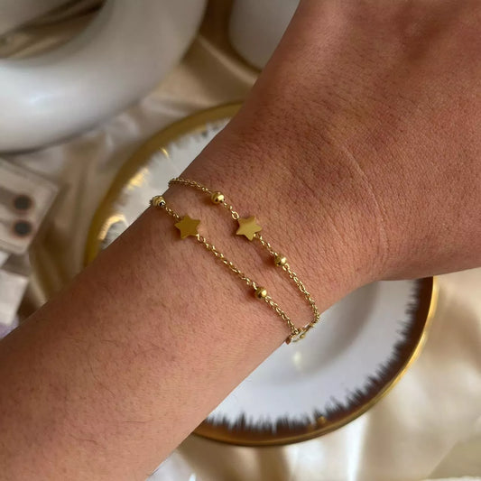 Layered Stars Bracelet