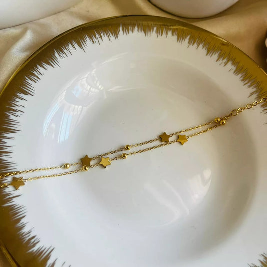 Layered Stars Bracelet