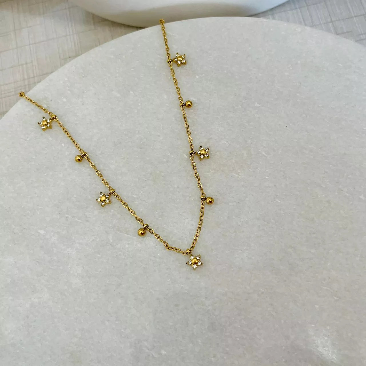 Flower Minimal Necklace