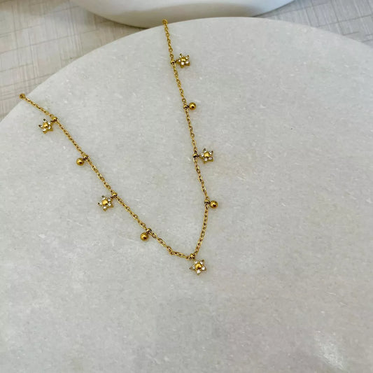 Flower Minimal Necklace
