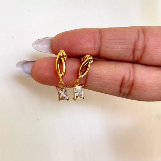 Yella Stone Earrings