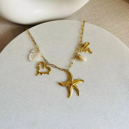 Beach Charm Necklace