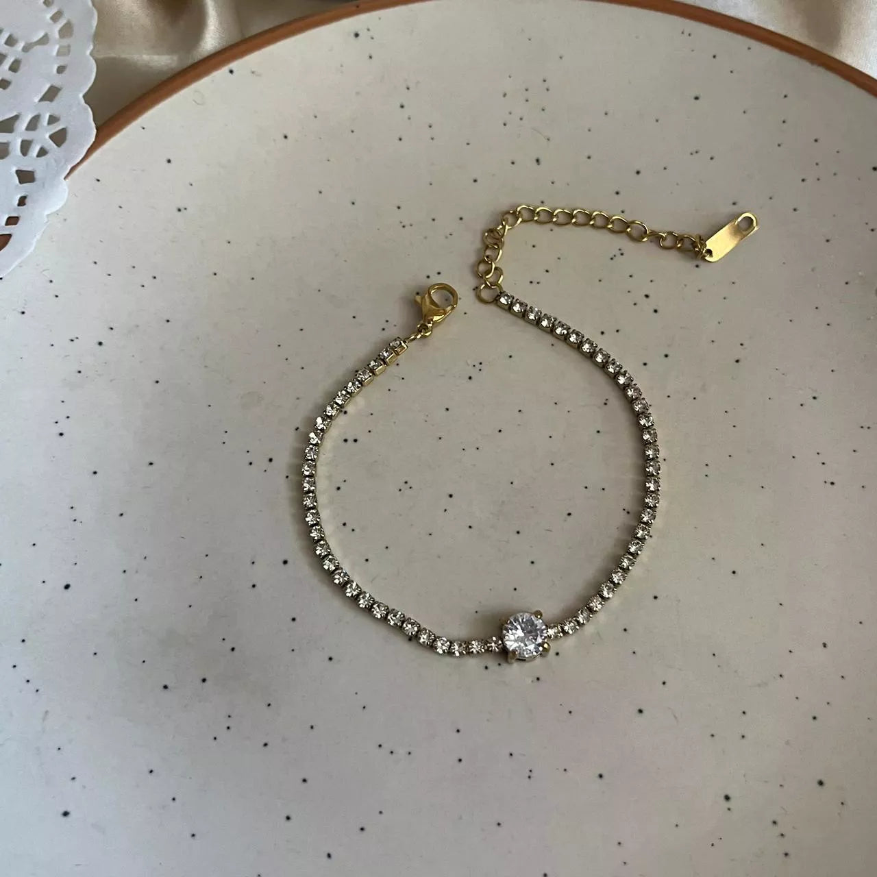 Pixi Stone Tennis Bracelet