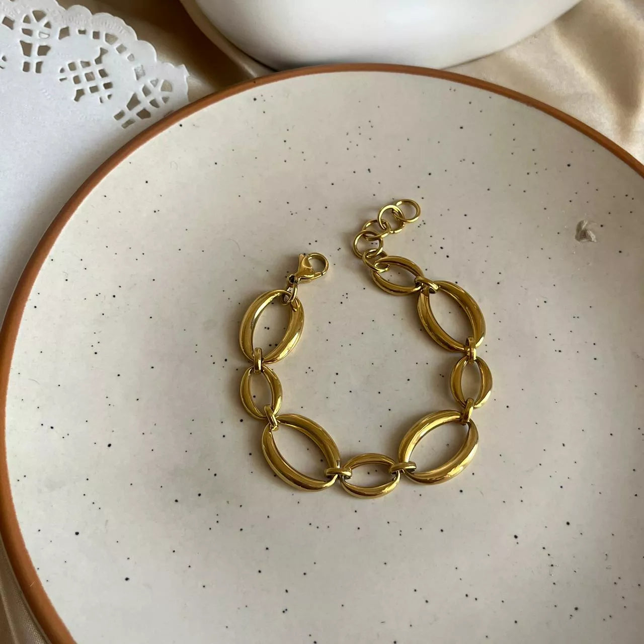 Oval Chain Bracelet
