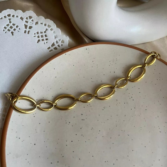 Oval Chain Bracelet